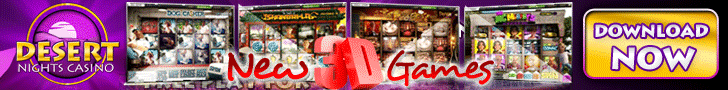 DNC USD New 3D games $500 free play bonus